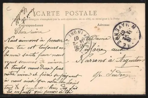 AK Mayenne, Rue Roulois, Hospices