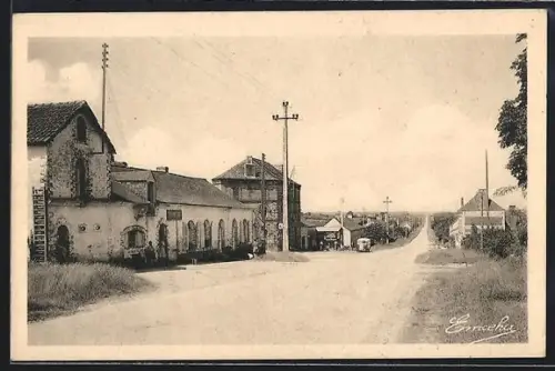 AK Les Agets-Saint-Brice /Mayenne, Haut du Bourg