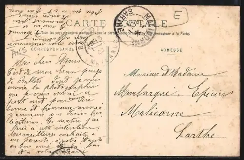 AK Ballots, Vue prise de la Route de Craon