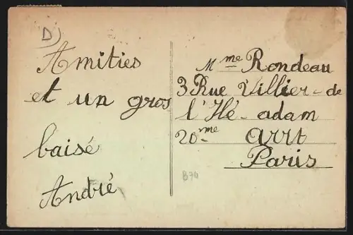 AK Le Pas /Mayenne, Vue générale