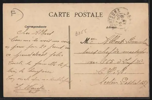 AK Montourtier /Mayenne, Route de Montsurs