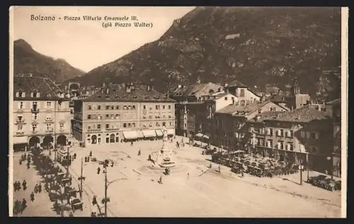 AK Bolzano, Piazza Vittorio Emanuele, Tramway