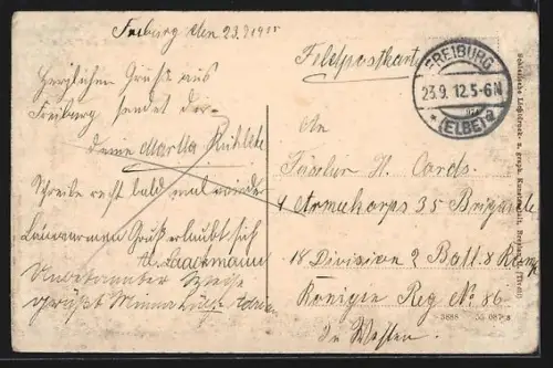 AK Bremen, Markt mit Roland und Rathaus, Strassenbahn