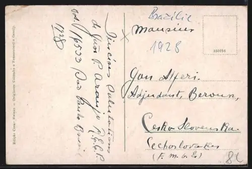 AK Sau Paulo, Escola Alvares Penteado, Strassenbahn