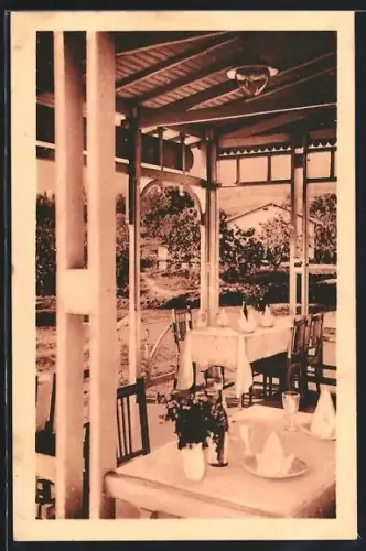 AK Tlemcen, Terrasse de l`Hotel Transatlantique
