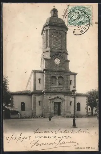 AK Mostaganem, L`Eglise
