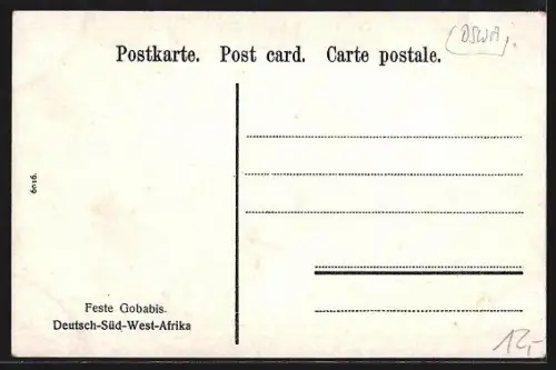 AK Gobabis, Partie an der Feste