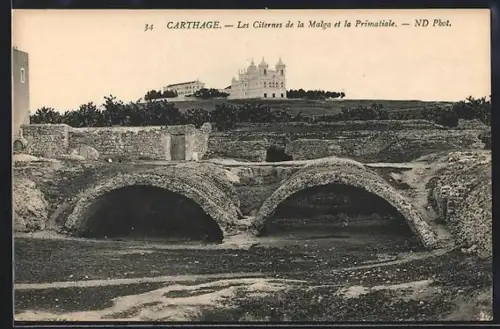 AK Carthage, Les Citernes de la Magla et la Primatiale
