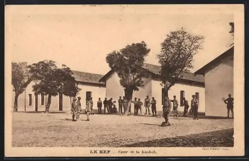 AK Le Kef, Cour de la Kasbah