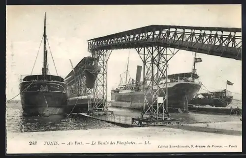 AK Tunis, Au Port, Le Bassin des Phosphates