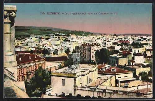 AK Bizerte, Vue générale sur la Casbah