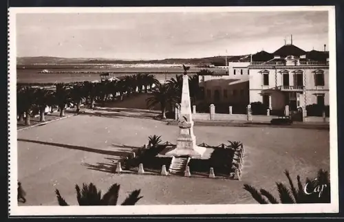 AK Bizerte, Monument aux Morts