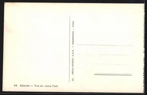 AK Bizerte, Vue du vieux Port