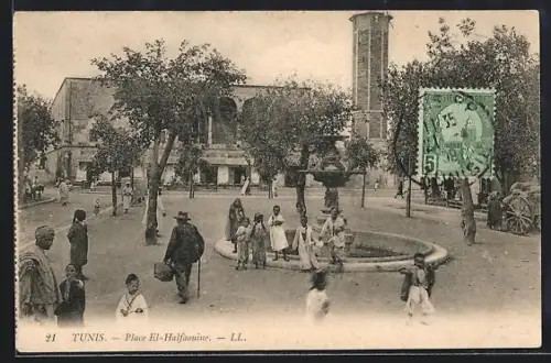 AK Tunis, Place El-Halfaouine