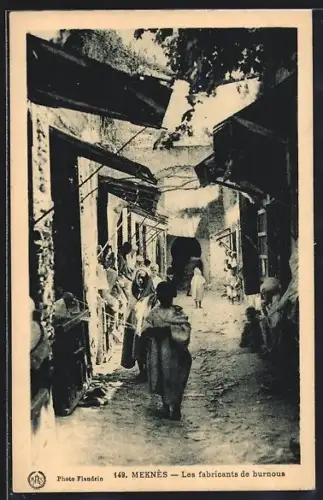 AK Meknes, Les fabricants de burnous