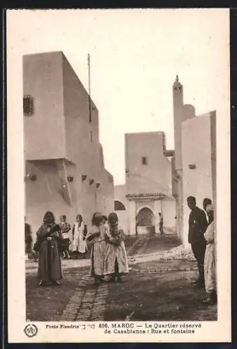 AK Casablanca, Le Quartier réservé de Casablanca