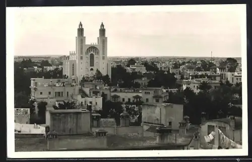 AK Casablanca, Vue d`ensemble vers le Sacré-Coeur