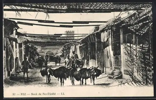 AK Fez, Souk de Fez-Djedid