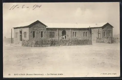 AK Bou-Anan, Le Bureau Arabe