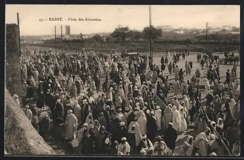 AK Rabat, Fêtes des Aissaouas