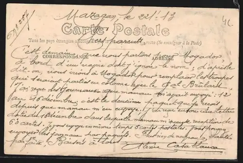 AK Meknes, Cote Est, Vue Générale prise du Camp des Oliviers