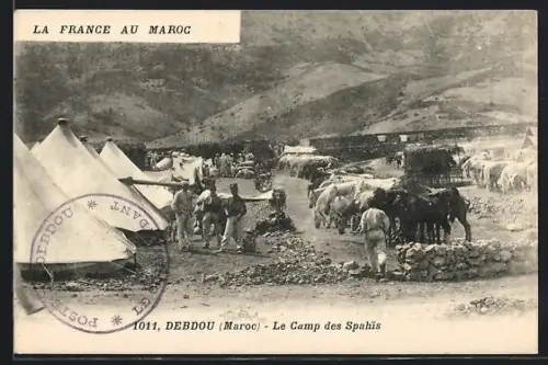 AK Debou, Le Camp des Spahis