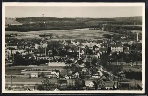 AK Rumburg, Generalansicht der Stadt