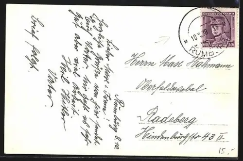 AK Rumburg, Generalansicht der Stadt