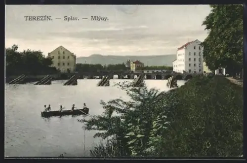 AK Terezin, Splav, Mlyny