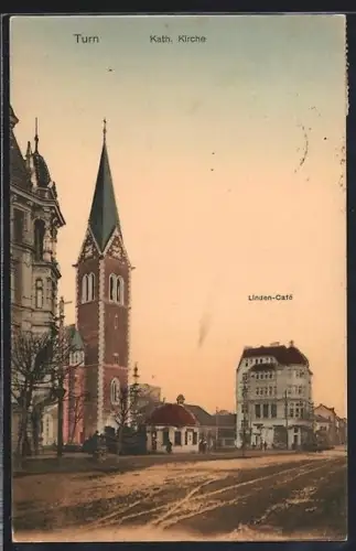AK Turn, Linden-Café und Katholische Kirche