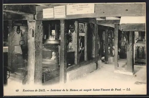AK Dax, Intérieur de la Maison où naquit Saint-Vincent de Paul