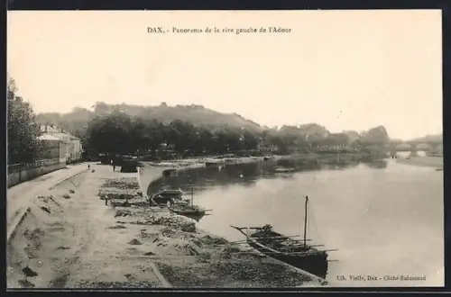 AK Dax, Panorama de la rive gauche de l`Adour