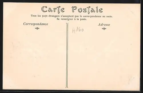 AK Mont-de-Marsan, Vue sur Saint-Pierre et la rivière adjointe