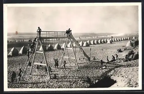 AK Hossegor /Landes, La plage et la mer sauvage