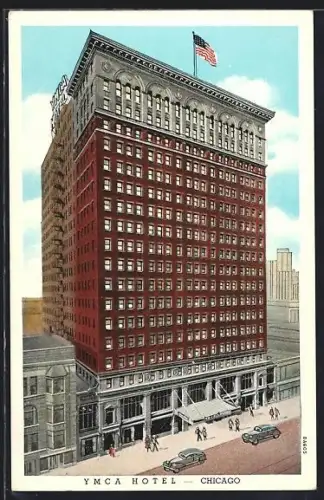 AK Chicago, IL, YMCA Hotel