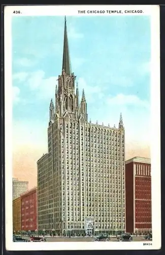 AK Chicago, IL, The Chicago Temple