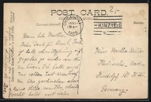 AK Chicago, IL, Marshall Field`s Building