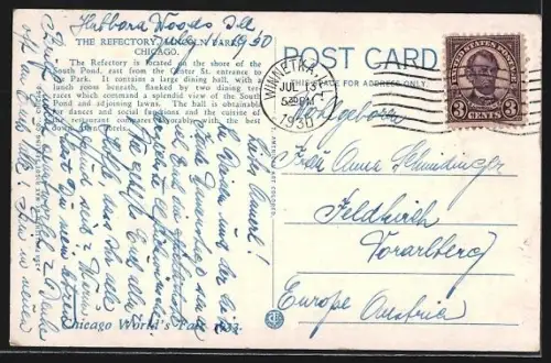 AK Chicago, IL, Refectory, Lincoln Park