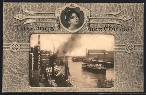 AK Chicago, IL, The Chicago River