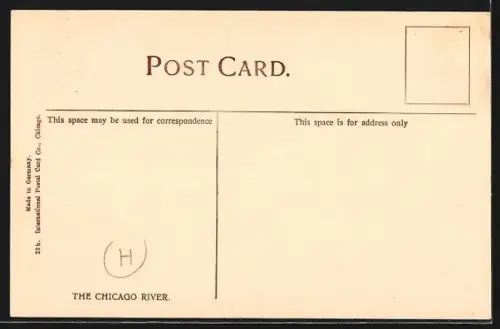 AK Chicago, IL, The Chicago River