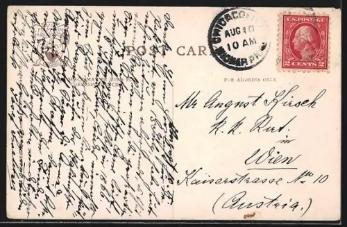 AK Chicago, IL, New Passenger Terminal, Chicago and North Western Ry. in Foreground