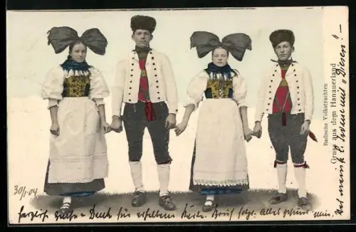 AK Hanauerland, Badische Volkstrachten