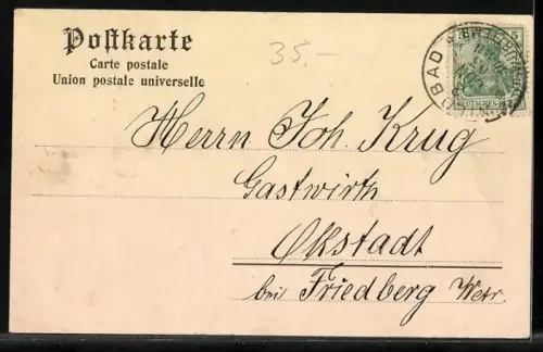 AK Zum Wohl! Schwarzwälder Tracht