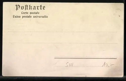 AK Volksleben des Schwarzwalds, Am Telefon