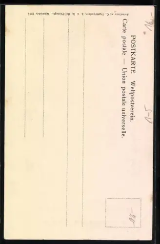 AK Herzogin Thyra von Cumberland zu Braunschweig und Lüneburg mit ihren Töchtern