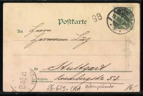 Künstler-AK A. Heide: Kriegsschiff S.M.S. Gefion des Ostasiengeschwaders unter Volldampf