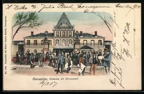 AK Concepcion, Estacion del Ferrocarril