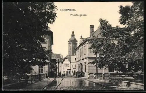 AK Budweis, Blick in die Priestergasse