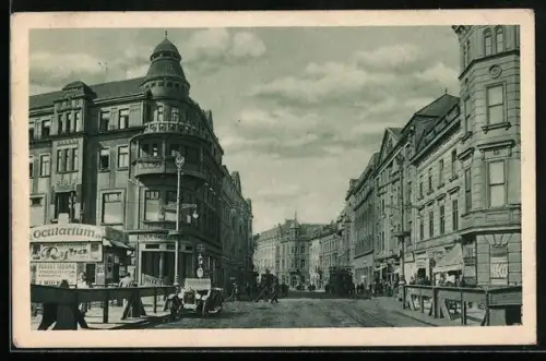 AK Mähr. Ostrau, Ocularium in der Teschnerstrasse