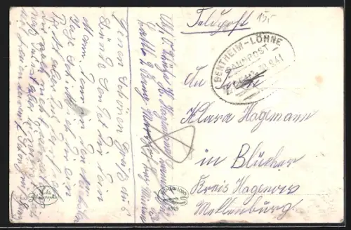 AK Bünde, Bismarckstrasse